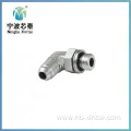 1jh9 Jic Metric Straight SAE Fitting 90° Adapter